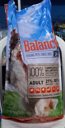 Balance dry dog food Adult 15kg