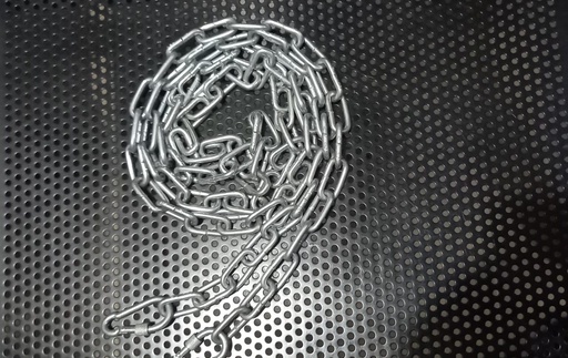 Dog chain 4mm medium