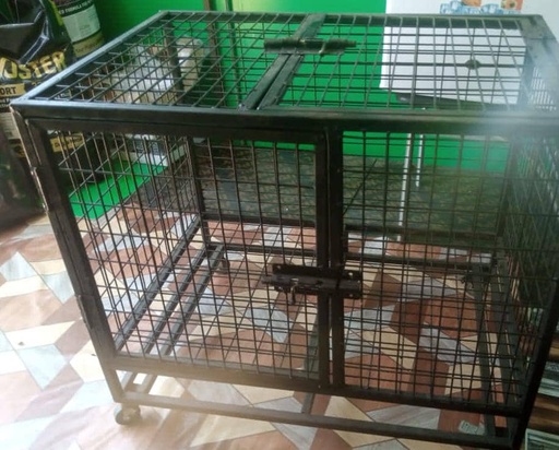 Iron dog cage small size
