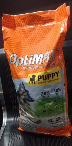 Optimax dog food puppy  10kg
