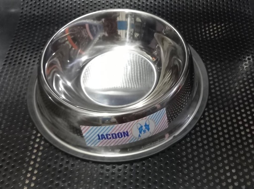 Stainless dog plate M (medium)